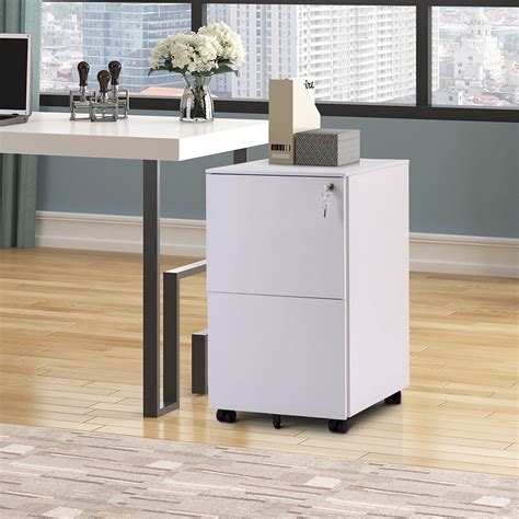 white steel file cabinet|white filing cabinet on wheels.